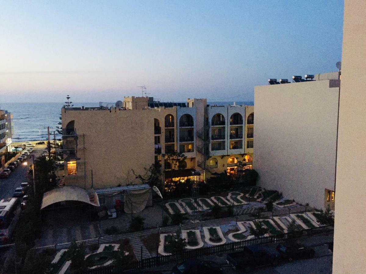 Sol & Mare - Beach Front Rethymno  Bagian luar foto